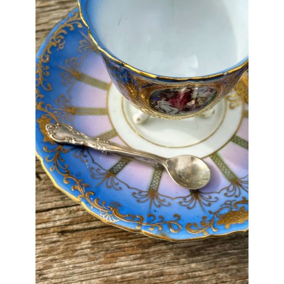 Vintage sterling Miniature Teaspoon Brooch pin - Picture 7 of 7